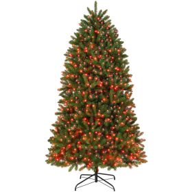 6ft Prelit Christmas Tree with Full-Spectrum LEDs, Smart App Control, Wide Full Hinged Xmas Tree, Easy Assembly