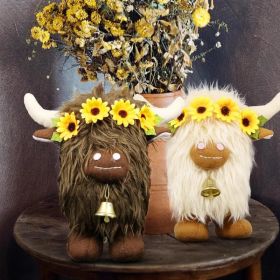 Halloween Decorations - Halloween Decor - 3PCS Witch Plush Gnomes - Cute Decorations for Home, Indoor, Office, Table, Party Clearance (Option: Spring-cow)