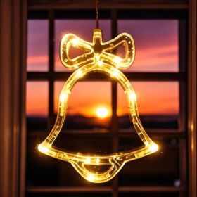 Christmas Tree Decor LED Lights for a Magical Background (Option: small bell)